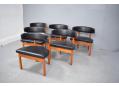 Very comfortable set of chairs designe 1961 by Borge Mogensen