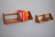 Vintage Borge Mogensen design B5 shelf in beech with dark stain finish