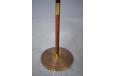 Vintage floor lamp in brazilian rosewood and brass - view 4