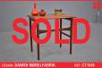 Vintage teak end table produced by Danish Mobelfabrik - view 1
