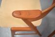 Korup Stolefabrik production set of 4 dining chairs in vintage teak