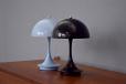 Verner Panton design Panthella 160 V2 portable table lamp | Opaque Black - view 3