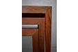 Midcentury Severin Hansen design side tables in rosewood, with Nils Thorsson design tiles