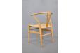 1950 Hans Wegner design WISHBONE chairs in light oak