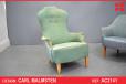 Vintage FARMOR high back armchair | Carl Malmsten design - view 1