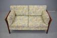 Danish Mobelfabrik production slim frame 2 seater sofa