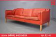 Vintage Model 2213 3 seater sofa by Borge Mogensen - view 1