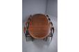 Arne Vodder extending oval dining table in rosewood - Model 212 - view 9