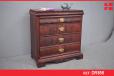 Mahogany 4 drawer antique chest | Biedermeier period - view 1
