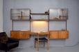 3 Bay FM system in rosewood designed 1956 by Danish designer Kai Kristiansen