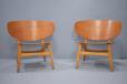 Hans Wegner teak shell chair | Fritz Hansen  - view 1