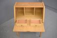 Shallow internal drawers over pen compartment offer lots of storage