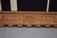 Stylish antique trunk sofa conversion with iron handles made by Danish Cabinetmaker
