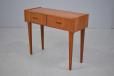 1960s vintage teak chest of 2 drawers made by Danish Mobelfabrik