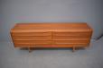 Ib Kofod Larsen vintage teak dresser with 8 drawers  - view 2