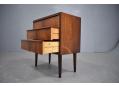 The drawers are well constructed with dove-tail joints.