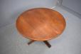 Rosewood pedestal leg dining table for sale