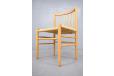 1962 Production model J80 dining chair in light oak for sale