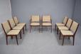 The carver chairs can be combined with the set of 6 side chairs available
