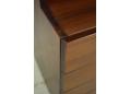 Rosewood wall unit with bookcase top & drawer storage base unit made Denmark.
