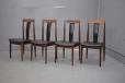 Frem Rojle produced rosewood dining chairs designed by Hans Olsen