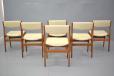 Nova Mobelfabrik teak dining chairs - set of 6 