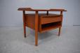 Midcentury design pair of teak bed side tables designed 1961 by Arne Vodder and produced by Sibast