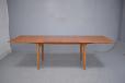 Vintage brazilian rosewood dining table extending to seat up to 8 comfortably