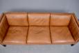 Model 78 vintage 3 seater box leather sofa | Gunnar Grandt - view 7