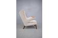 Hans Wegner design PAPA BEAR armcahir in NEW bute boucle upholstery