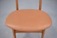 Model CH30 dining chair in teak and oak with new leather upholstery produced 1954 for sale