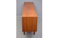 Teak short sideboard designed 1960s by E W Bach