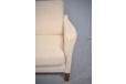 Very small but comfortable 2 seat sofa made by Bundgaard in cream woollen fabric - view 10