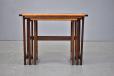 Vintage Danish design rosewood coffee tables 