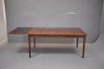 Slagelse mobelfabrik model 16 dining table with single leaf extended. Now seats 8