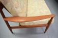 Midcentury teak 3 seater sofa designed by Grete Jalk 1961
