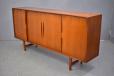 teak sideboard with easy slide doors and internal drawers & Drinks section
