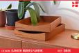 Vintage teak organiser tray by Danish Mobelfabrik - view 1