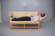 1945 Borge Mognsen design spoke back sofa ith reclining arms for sale