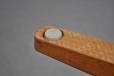 Oval dining table in vintage teak produced by Vejle - view 11