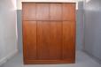 Vintage midcentury teak 4 door wardrobe produced in the 1960s 