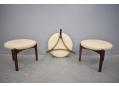 Signature design of the laminated frame used on table and stools