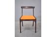 P JEPPESEN cabinet maker produced RUNGSTEDLUND dining chair in mahogany