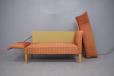 Vintage 2-seat box sofa with adjustable sides - view 9
