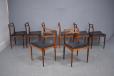 Rare vintage rosewood dining chairs model 94 designed by Johannes Andersen 1964