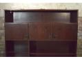 1960s Sven Ellekaer 3 door wall unit produced by Brdr Boisen in rosewood.