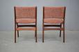 Anderstrup Mobelfabrik model 38 dining chairs in teak and new upholstery for sale