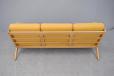 Vinatge oak frame 'Plank' sofa model GE290/3 | Hans Wegner - view 7