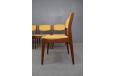 Erik Buck dining chairs with old upholstery removed so you can choose their new upholstery