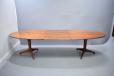 1960 Andrew J Milne design Brazilian rosewood dining table.